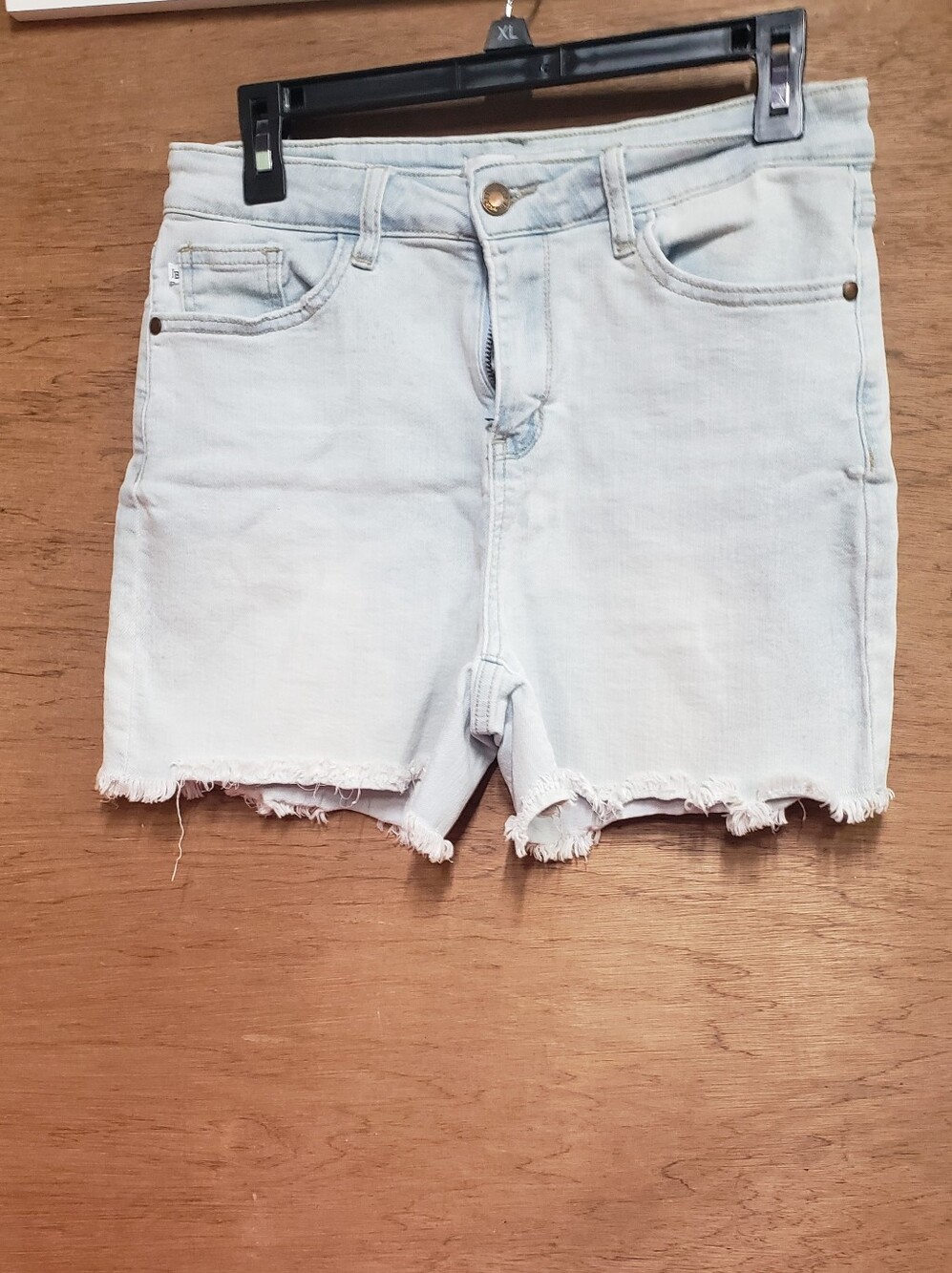 Judy Blue Ladies Light Wash Denim Shorts Large